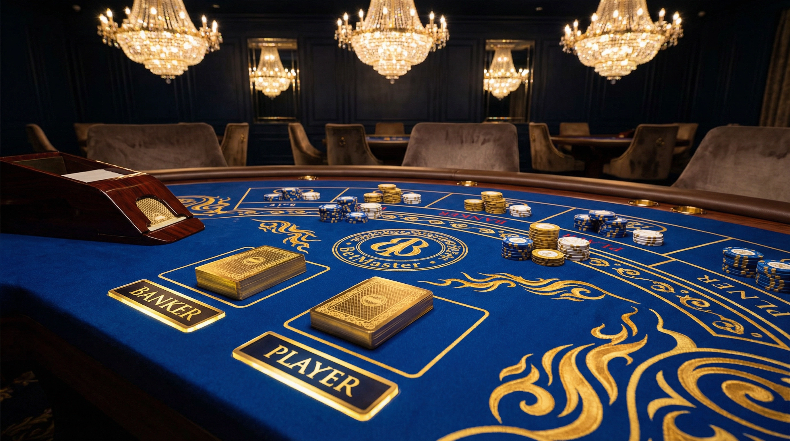 Bacará - Juego de cartas elegante